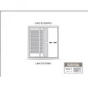 Ver imagem 5 de Porta de Aço Balcão 215x150cm com Vidro 3 Folhas Facilita Lucasa