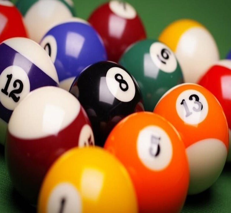 Jogo Bolas de Bilhar Snooker Sinuca 52mm 16 Peças Numeradas - Lojão dos  Esportes