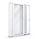 Ver imagem 2 de Porta de Aço Balcão Flex 214x150cm com Vidro 3 Folhas Facilita Lucasa