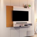Ver imagem 3 de Painel Jb 5001 Suspenso Sala para Tv's até 43" Polegadas Off White/naturale