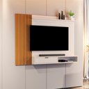 Ver imagem 2 de Painel Jb 5001 Suspenso Sala para Tv's até 43" Polegadas Off White/naturale