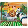 Papel de Parede Infantil Safari adesivo Zoo 3,00 x 2,10m M27 - 3