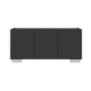 Ver imagem 5 de Rack para Tv até 32 Polegadas com 3 Portas Multimóveis Mp1068 Preto/branco