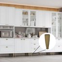 Ver imagem 2 de Kit 4 Pés Cônicos Reguláveis para Cozinha Americana O944 Bronze Henn
