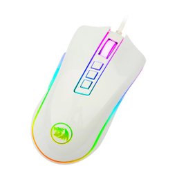 Mouse Gamer Redragon Cobra M711 Rgb 10000 Dpi 7 Botões White - 1