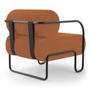 Ver imagem 7 de Kit 02 Poltronas Decorativas Orgânica Living Miska Bouclê Terracota - Abmaza