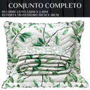 Ver imagem 6 de Cobreleito Queen Size 300 Fios Juliette 03 Pç Super Elegante:verde