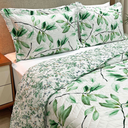 Ver imagem 1 de Cobreleito Queen Size 300 Fios Juliette 03 Pç Super Elegante:verde