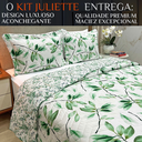 Ver imagem 2 de Cobreleito Queen Size 300 Fios Juliette 03 Pç Super Elegante:verde