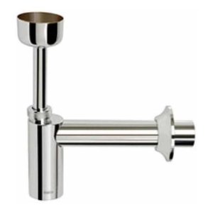 Sifão Mictório 1 X 2 / 1 X 11/2 Cromado - Limpeza Fácil