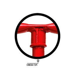 Cavadeira Trado Cabo em Tubo Aço Carbono 12pol 124cm Minasul - 3