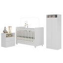 Ver imagem 2 de Quarto de Bebê Completo com Colchão Incluso Ariel Multimóveis