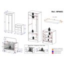 Ver imagem 4 de Quarto de Bebê Completo com Colchão Incluso Ariel Multimóveis