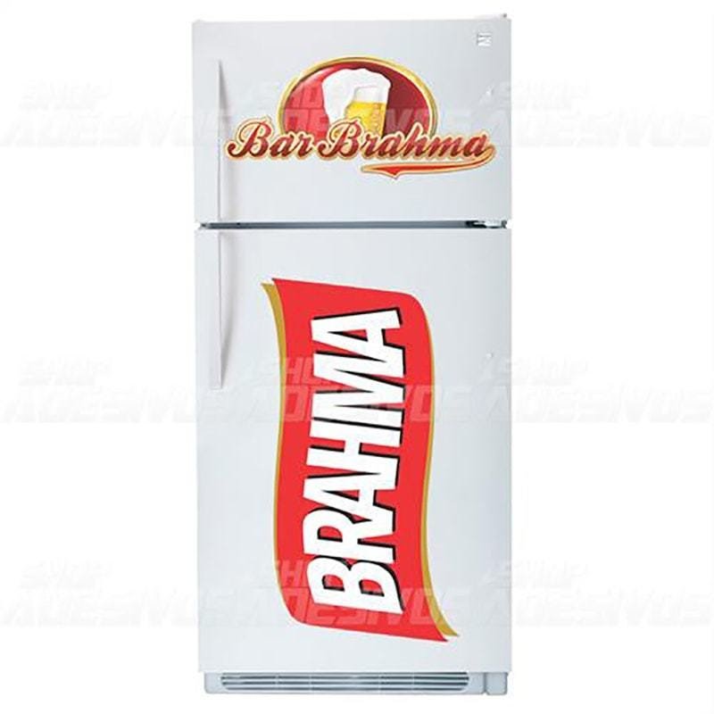 Adesivo Decorativo Geladeira - Bar Brahma | MadeiraMadeira