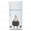 Ver imagem 1 de Adesivo Decorativo Geladeira Galinha Angola 1