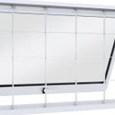 Ver imagem 3 de Janela Maxim-Ar Aço 60x100x12cm 1 Folha com Grade Vidro Mini Boreal Facilita Lucasa