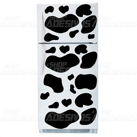 Adesivo Decorativo Geladeira - Manchas Vaca