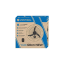 Ver imagem 4 de Ventilador de Parede New 60cm 147w 3 Pás Pr 127v - Ventisol