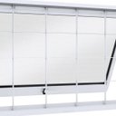 Ver imagem 3 de Janela de Aço Maxim-ar 60x80cm com Grade Quadrada Facilita Lucasa