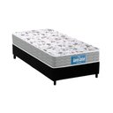 Ver imagem 1 de Cama Box Solteiro: Colchão Espuma Probel D45/ep Guarda Costas Plus Double Face + Base Black(88x188)