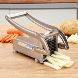 Picador Cortador de Batatas Palito Legumes Verduras Aço Inox - 6