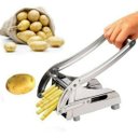 Ver imagem 3 de Picador Cortador de Batatas Palito Legumes Verduras Aço Inox