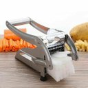 Ver imagem 7 de Picador Cortador de Batatas Palito Legumes Verduras Aço Inox