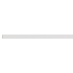 Perfil de Sobrepor Baby 100x1x1cm Alumínio Branco - Gaya 1266 Perfil Baby Sobrepor Branco 8mm - 1 Me - 3