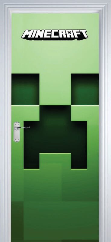 Adesivo de Parede MINECRAFT CREEPER - Adesivos de Box, Parede, Decoração em  Geral