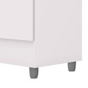 Ver imagem 7 de Guarda Roupa Casal Abruzzo 6 Portas de Bater 2 Gavetas com Cabideiro Branco G98 - Gran Belo