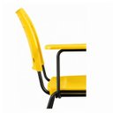 Ver imagem 7 de Cadeira Universitária Plástica Prancheta Plástica - Cor Amarelo - 54010