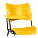 Ver imagem 6 de Cadeira Universitária Plástica Prancheta Plástica - Cor Amarelo - 54010