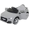 Carro Elétrico Infantil 12v Audi Tt Rs Branco com Controle 921701 Bel Várias Cores - Cinza - 2