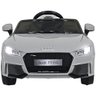 Carro Elétrico Infantil 12v Audi Tt Rs Branco com Controle 921701 Bel Várias Cores - Cinza - 3