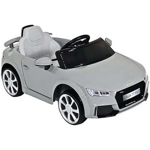 Carro Elétrico Infantil 12v Audi Tt Rs Branco com Controle 921701 Bel Várias Cores - Cinza