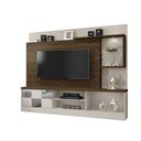 Ver imagem 1 de Estante Home Para Tv Até 65 Polegadas 1 Porta Com Espelho Dinamarca Plus Mavaular Off White/Canion S