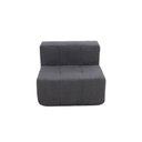 Ver imagem 1 de Sofá Modular Central 1 Lugar 84cm Kappesberg Boucle Titanio