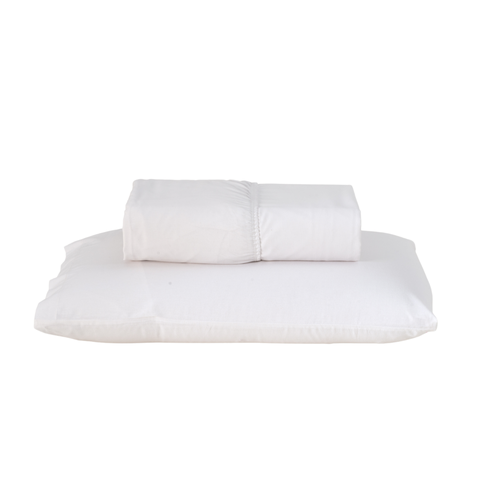 Lençol Dia a Dia Liso Solteiro 2pçs:Branco