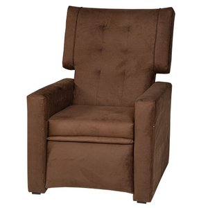 Poltrona Reclinável do Papai Design Minimalista Compacta Confortável para Sala de Estar e Leitura