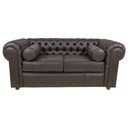 Ver imagem 1 de Sofá Chesterfield 02 Lugares 1.80 Cm Cor Marrom Corano 2800 Jr