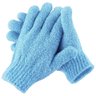 Luva de Banho Kit 5 Pares Esfoliante Corporal Chuveiro Banheira Espuma Ombro Perna Braço Esponja Ski - 2