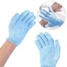 Luva de Banho Kit 5 Pares Esfoliante Corporal Chuveiro Banheira Espuma Ombro Perna Braço Esponja Ski - 5
