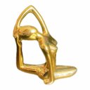 Ver imagem 3 de Yoga Decorativo - Cor Dourado