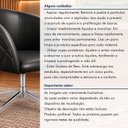 Ver mais imagens de Kit 2 Poltronas Giratória Corino Premium Base Alumínio Maya