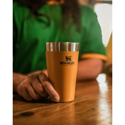 Copo Térmico Stanley sem Tampa 473ml Amarelo - 4
