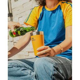 Copo Térmico Stanley sem Tampa 473ml Amarelo - 5
