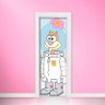 Adesivo Decorativo de Porta - Peppa Pig - M 80x210 cm - 1