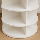 Ver imagem 3 de Sapateira Rotativa Giratória Mdf 10 Andares Branca