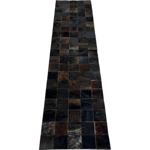 Tapete de Couro Marrom Exótico Escuro 0,50x2,00 Placa 10
