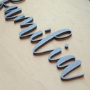 Ver imagem 3 de Adorno De Parede Família - Palavra Decorativa, Quadro, lettering - Toque 3D:Cinza